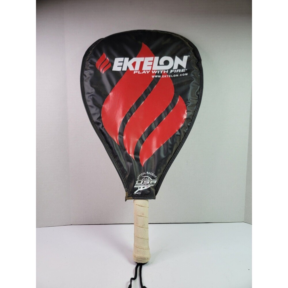 Ektelon Powering Freak 1000 Racquetball Racquet Yellow Black With Cover Used